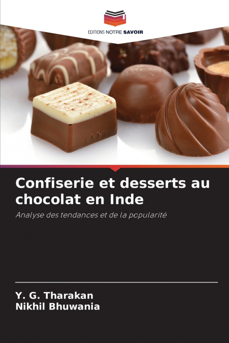 Confiserie et desserts au chocolat en Inde