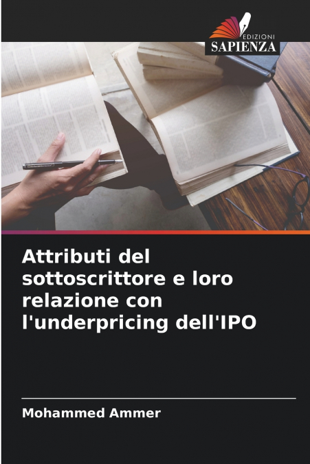 Attributi del sottoscrittore e loro relazione con l’underpricing dell’IPO