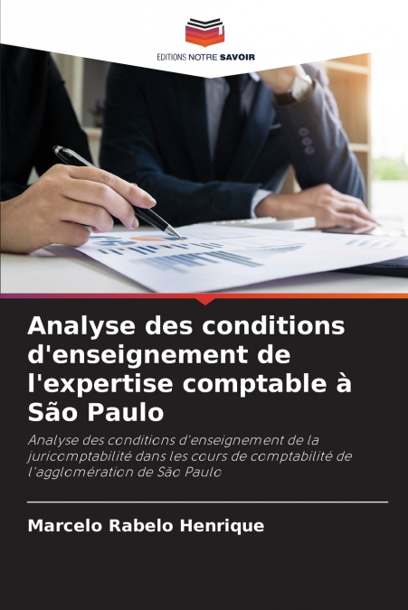 Analyse des conditions d’enseignement de l’expertise comptable à São Paulo