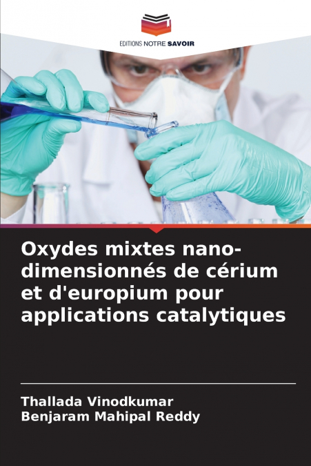 Oxydes mixtes nano-dimensionnés de cérium et d’europium pour applications catalytiques