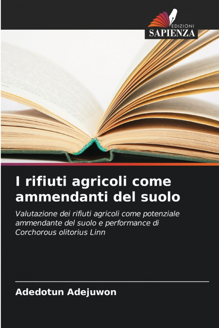 I rifiuti agricoli come ammendanti del suolo