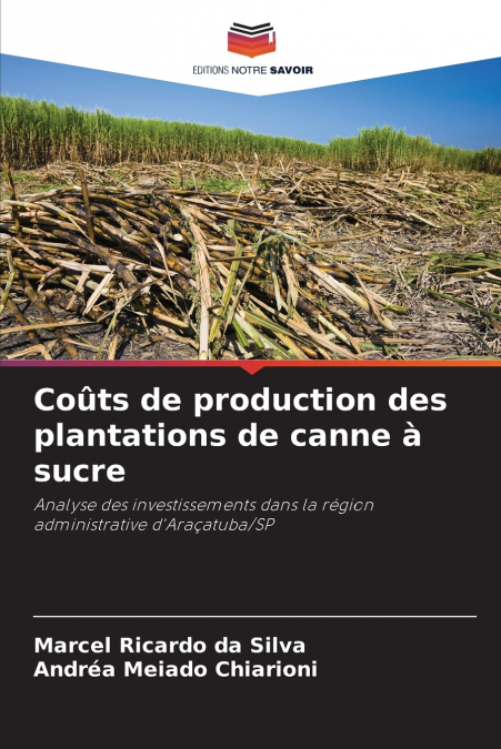 Coûts de production des plantations de canne à sucre