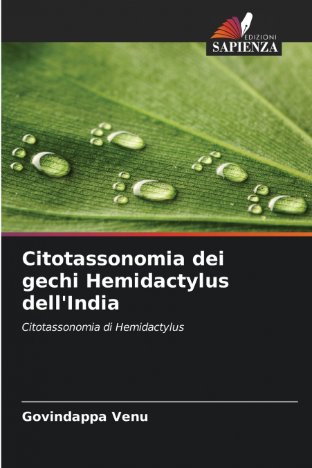 Citotassonomia dei gechi Hemidactylus dell’India