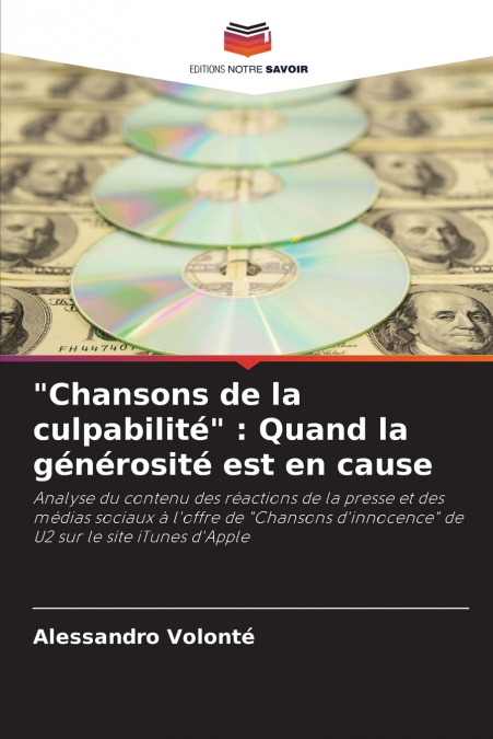 'Chansons de la culpabilité'