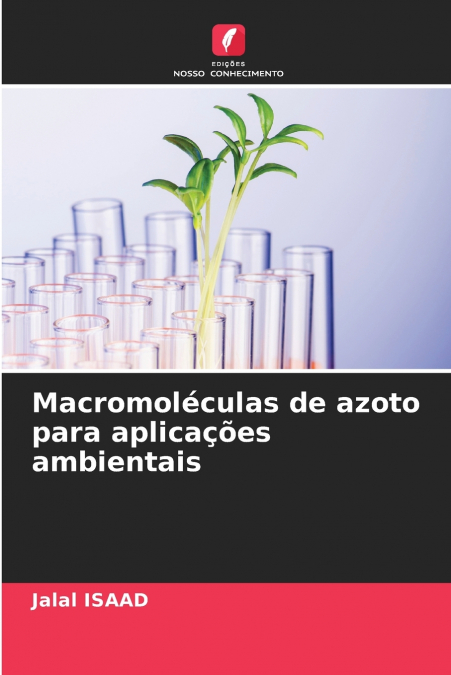 Macromoléculas de azoto para aplicações ambientais