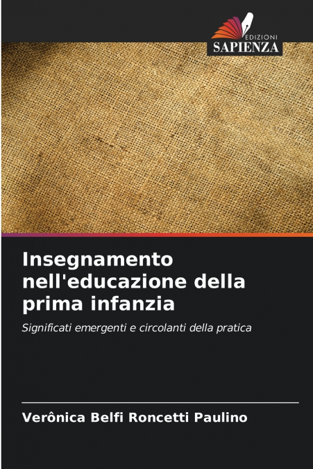 Insegnamento nell’educazione della prima infanzia