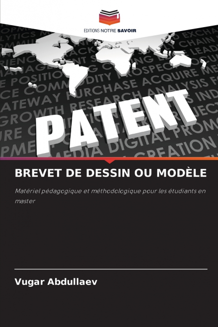 BREVET DE DESSIN OU MODÈLE