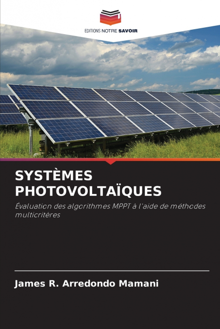 SYSTÈMES PHOTOVOLTAÏQUES