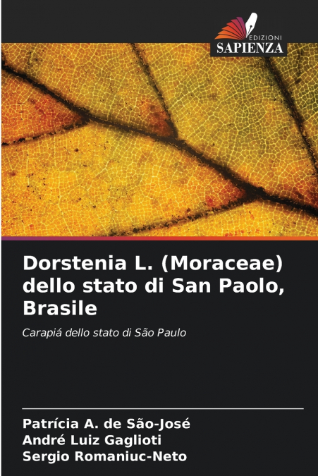 Dorstenia L. (Moraceae) dello stato di San Paolo, Brasile