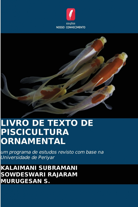 LIVRO DE TEXTO DE PISCICULTURA ORNAMENTAL