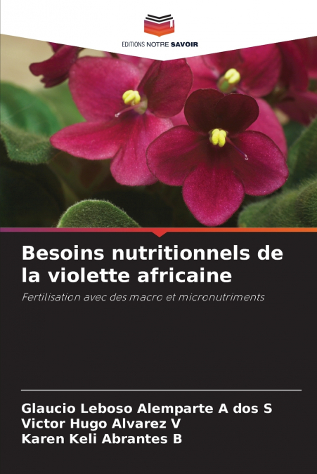 Besoins nutritionnels de la violette africaine