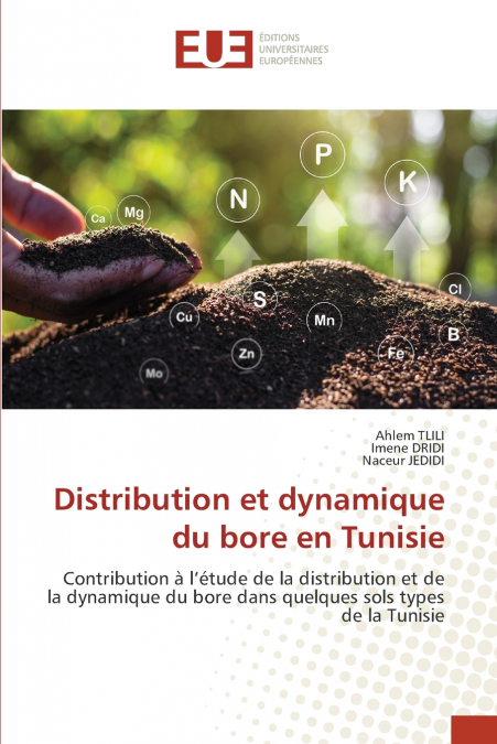 Distribution et dynamique du bore en Tunisie