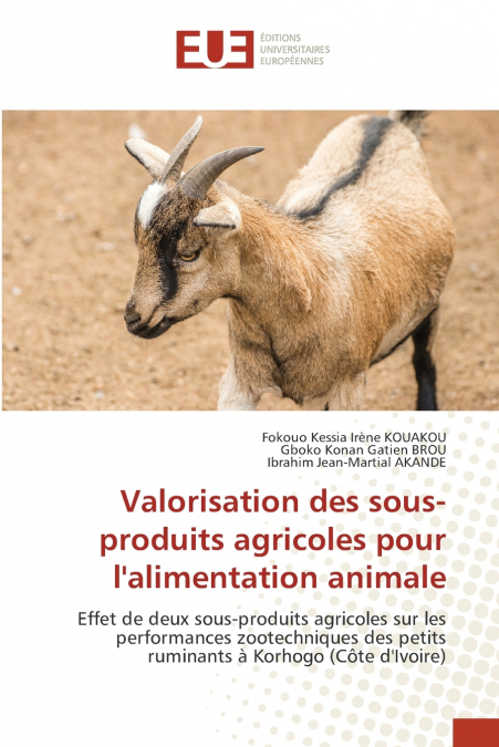Valorisation des sous-produits agricoles pour l’alimentation animale