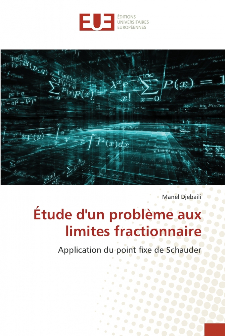 Étude d’un problème aux limites fractionnaire