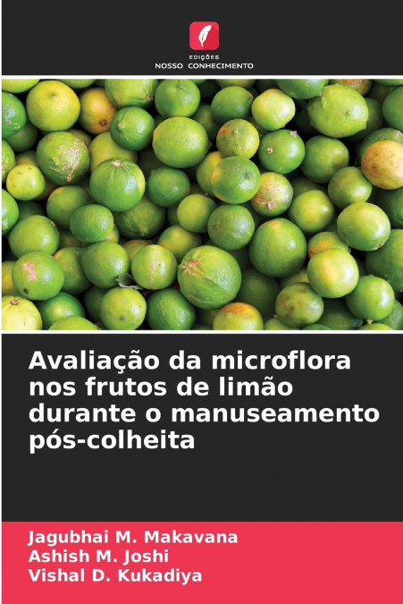 Avaliação da microflora nos frutos de limão durante o manuseamento pós-colheita