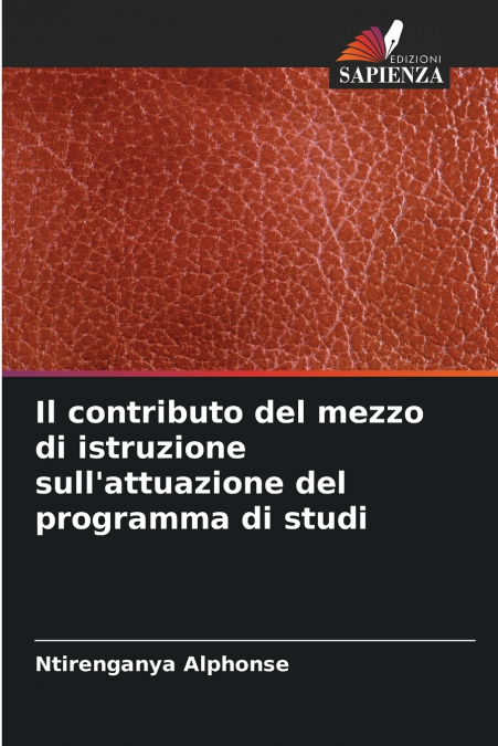 Il contributo del mezzo di istruzione sull’attuazione del programma di studi