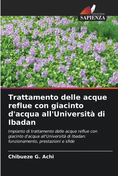 Trattamento delle acque reflue con giacinto d’acqua all’Università di Ibadan