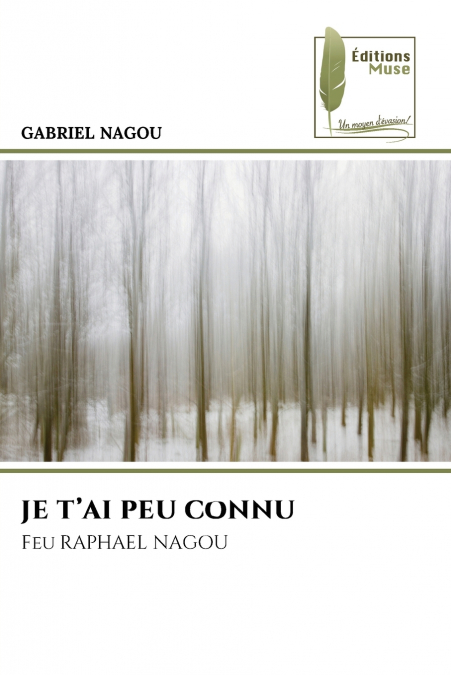 JE T’AI PEU CONNU