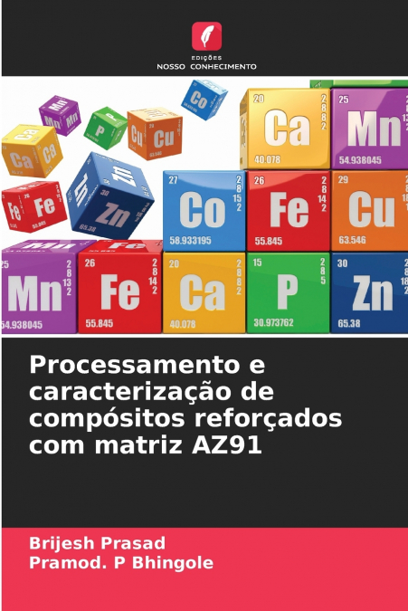 Processamento e caracterização de compósitos reforçados com matriz AZ91