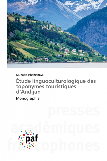 Étude linguoculturologique des toponymes touristiques d’Andijan