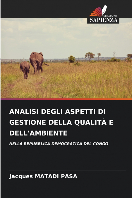 ANALISI DEGLI ASPETTI DI GESTIONE DELLA QUALITÀ E DELL’AMBIENTE