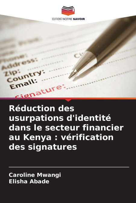 Réduction des usurpations d’identité dans le secteur financier au Kenya