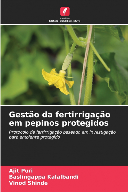 Gestão da fertirrigação em pepinos protegidos