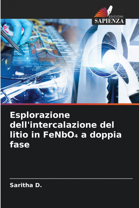 Esplorazione dell’intercalazione del litio in FeNbO₄ a doppia fase