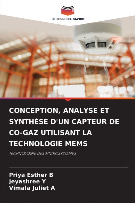CONCEPTION, ANALYSE ET SYNTHÈSE D’UN CAPTEUR DE CO-GAZ UTILISANT LA TECHNOLOGIE MEMS