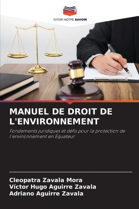 MANUEL DE DROIT DE L’ENVIRONNEMENT