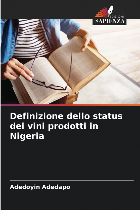 Definizione dello status dei vini prodotti in Nigeria