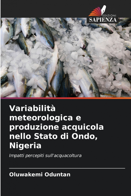 Variabilità meteorologica e produzione acquicola nello Stato di Ondo, Nigeria