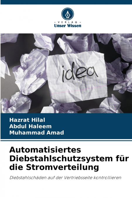 Automatisiertes Diebstahlschutzsystem für die Stromverteilung