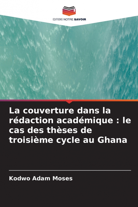 La couverture dans la rédaction académique