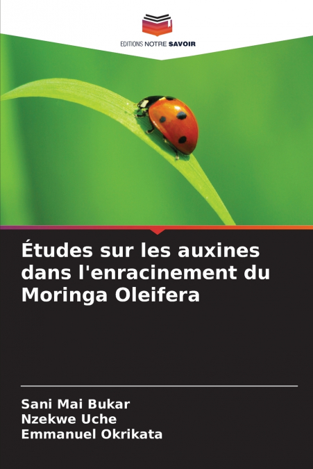 Études sur les auxines dans l’enracinement du Moringa Oleifera