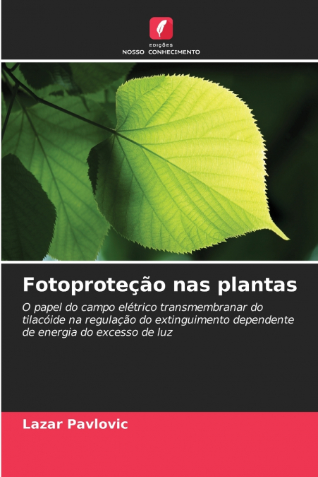 Fotoproteção nas plantas