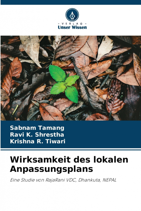 Wirksamkeit des lokalen Anpassungsplans