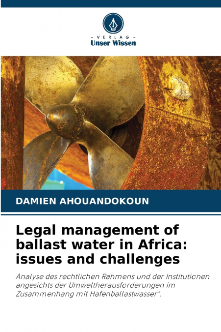 Legal management of ballast water in Africa