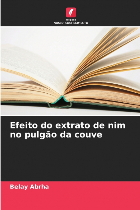 Efeito do extrato de nim no pulgão da couve