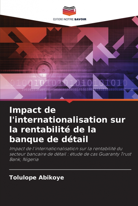 Impact de l’internationalisation sur la rentabilité de la banque de détail