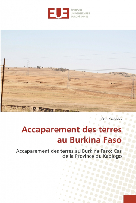 Accaparement des terres au Burkina Faso