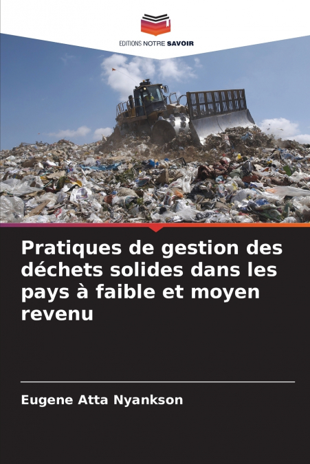 Pratiques de gestion des déchets solides dans les pays à faible et moyen revenu