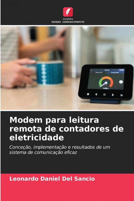 Modem para leitura remota de contadores de eletricidade