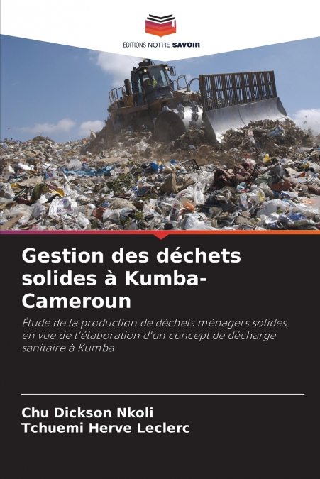 Gestion des déchets solides à Kumba-Cameroun