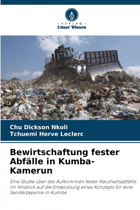 Bewirtschaftung fester Abfälle in Kumba-Kamerun