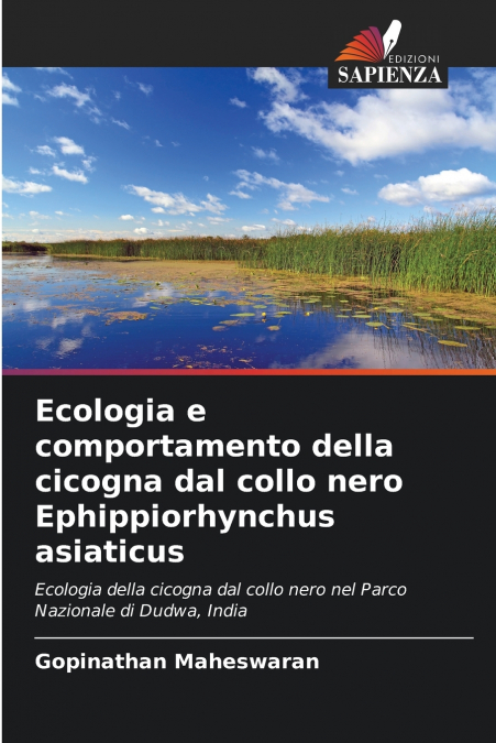 Ecologia e comportamento della cicogna dal collo nero Ephippiorhynchus asiaticus