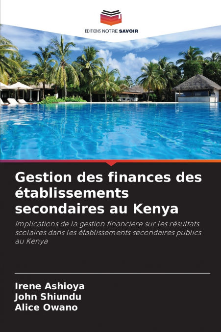 Gestion des finances des établissements secondaires au Kenya