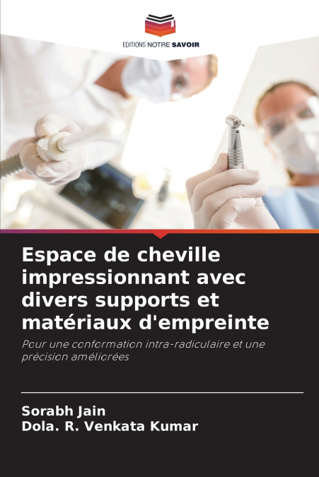 Espace de cheville impressionnant avec divers supports et matériaux d’empreinte