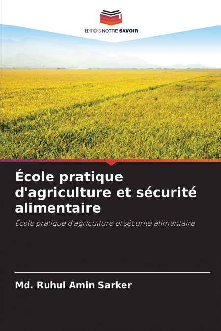 École pratique d’agriculture et sécurité alimentaire