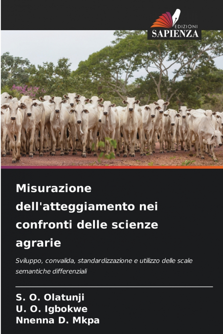 Misurazione dell’atteggiamento nei confronti delle scienze agrarie